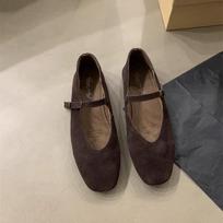 Mary Jane Ballet Flats Batai Moterims Vasariniai Natūralios Odiniai Juodi Slip Batai Moterims Aukštos kokybės Saldūs Moteriški Batai 40