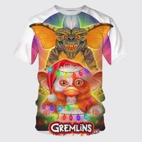Naujas Mados Komedijos Filmas Animacinis Gremlins 3D Spausdinimo Vyriški Moteriški Marškinėliai Vasariniai Juokingi Šaunūs Harajuku Gatvės Stiliaus Unisex Marškinėliai L