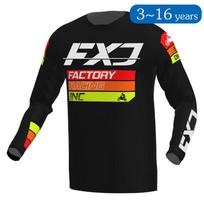 vaikas Motocross Jersey lenktynės Visureigis dviratis MX Enduro MOTO Motociklas berniukas mergaitė vaikas 5 6 7 8 9 10 11 12 13 14 15 16 L-Jersey-kid
