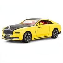 1/24 Rolls-Royce Spectre žaislinis automobilio modelis, lydinio liejinys su garso šviesos modeliavimo skale, atitraukiama atgal Modeliai Automobiliai Žaislai berniukams Dovanos geltona