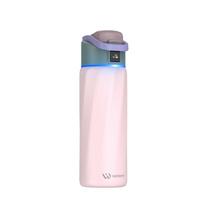 WaterH BOOST Chug Lid smart water bottle, 710 ml, light pink (B003-24OZ-FP)