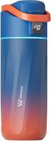 WaterH BOOST Chug Lid smart water bottle, 475 ml, Ara Blue-Orange (B003-MA-16oz-GOB-NA-WH)