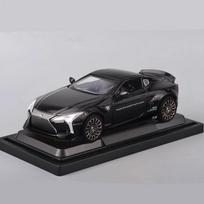 1/32 LEXUS LC500 lydinio sportinio automobilio modelis Metalinis liejimo žaislas Lenktyninė transporto priemonė Automobilio modelis Simuliaciniai garsai ir šviesos Kolekcija Vaikų dovana juoda