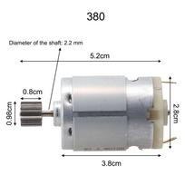 Pavarų Žaislinio Automobilio Variklis 10000rpm 16000rpm 23000rpm 6V /12V 24V 380 12V 15000RPM