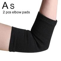 Alkūnių pagalvėlės atramos Elastinė Gym Fitness Nailonas Apsauginė Sportinė Ranka Spalva Prakaitas Krepšinio Įtvaras Absorb 2 Rankovės S