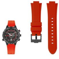 Klasikinė aukštos kokybės guminė laikrodžio apyrankė timex WATCH T2N720 T2N721 TW2T76300 serijoms, vandeniui atspari silikoninė sportinė apyrankė 24*16mm 24-16mm