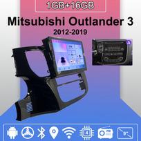 „Android Carplay“ automobilio radijas, skirtas „Mitsubishi Outlander 3“, 2012–2019 m. daugialypės terpės grotuvo galvos blokas, stereo GPS navigacija BT WIFI 2+32GB 1+16GB,A