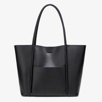 Women's Genuine Leather Large Capacity Tote Bag - Cowhide Shoulder Handbag juoda