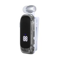 K88 Lavalier Business Wireless Headset Bluetooth 5.4 Calling/Music 20 Hour Vibration Reminder With Mic Noice Cancelling Earphone balta