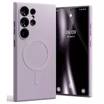 Mercury MagSafe Semi-Silicone Case for Samsung Galaxy S24 Ultra G928 in Lilac Purple