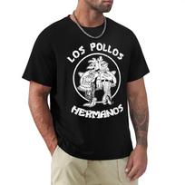 TV serialas „Ryto takas“ Los Pollos Hermanos marškinėliai Mada Juokingi Vištienos Broliai Vyriški Medvilniniai Aukštos Kokybės Marškinėliai Streetwear S smėlis