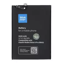 Blue Star Battery for Xiaomi Redmi Note 9 Pro (BN52) 5020 mAh