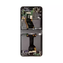 SAMSUNG LCD display + Touch Unit + Front Cover F731 Galaxy Z Flip 5 5G Graphite (Service Pack)