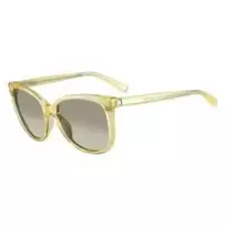 Calvin Klein Sunglasses, 4185S/55, Pale Yellow, For Women