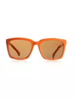 Calvin Klein Sunglasses, J750S/56, Orange, For Women