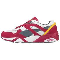Puma R698 Beždžionės Metų Unisex Kedai Raudoni Balti Trooper 362093-02 42