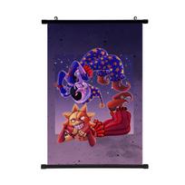 Fnaf Saulės lašas Mėnulio lašas BOSAS Plakatas Sieninis ritininis plakatas Kabantis paveikslas Namų dekoras Plakatas Sienai 30*45cm balta