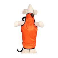 Dog Corgi waterproof belly pocket anti-dirty pet clothes outdoor solid color pet bib medium and small dog xs number
