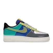 Undefeated x Nike Air Force 1 Low Community Vyriški sportbačiai Daugiaspalviai Dūminės pilkos, Topazinės aukso spalvos DV5255-001 37.5