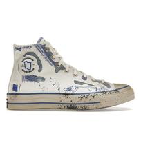 ADER ERROR x Converse Chuck 70 High Create Next: Naujasis nėra naujas - 2-oji kolekcija Unisex sportbačiai Balti Mėlyni Imperatoriški Mėlyni A05351C 48