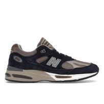 New Balance 991v2 Pagaminti Anglijoje After Midnight Sepia Tint Unisex sportbačiai Mėlyni Plaza-Taupe Mink U991DB2 37.5