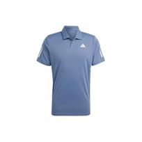 Adidas Club 3-juostelių polo marškinėliai vyriški viršutiniai drabužiai Mėlyni IY3216 M