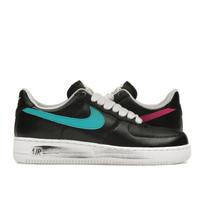 G-Dragon x Nike Air Force 1 07 Para-Noise 3.0 Unisex Sportbačiai Juodi Naujas-Emerald Pinkfire AQ3692-004 46