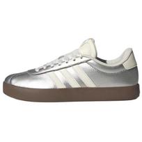 Adidas VL Court 3.0 Sidabrinės Metalo Moteriški Kedai Off-White Gum JQ7315 36 white
