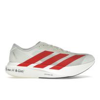 adidas Adizero Evo SL Bėgti reiškia gyventi! Vyriški sportbačiai Balti Off-White Better-Scarlet JS1182 46