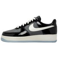 Nike Air Force 1 Low Juodi Geležies Pilki Patentuoti Unisex Sportbačiai Armijos Mėlyni Su Baltu IB7676-001 42