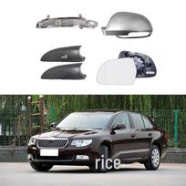Galinio vaizdo veidrodėlio posūkio signalo dangtelis 2009-2012 m. Skoda Superb Driver Side