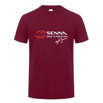 Ayrton Senna Marškinėliai Vyrams Trumpomis Rankovėmis Medvilniniai Senna Drive To Perfection Marškinėliai Viršus Marškinėliai S