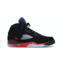 Air Jordan 5 Retro GS Top 3 Vaikų Sportbačiai Juodi Ugnies Raudoni Vynuogių Ledo CZ2989-001 36