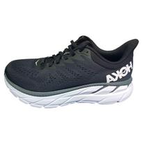 „Hoka One One Clifton 7“ patogūs, universalūs, iš audinio, sintetinės odos, neslidūs, patvarūs, kvėpuojantys, lengvi, žemo ūgio bėgimo bateliai 1110534-BWHT 41