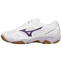 Mizuno Cyclone Speed CN Non-Slip Wear-Resistant Low-Top Volleyball Shoes Unisex Sneakers White Purple V1GA218135 38