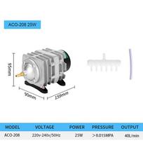 HAILEA Elektromagnetinis oro siurblys ACO208/308/318 akvariumams ir tvenkiniams CN Standard