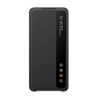 Vertikalus Veidrodis Skaidrus Išmanus Vaizdas Atlenkiamas Samsung Galaxy S20 Ultra Telefono Dėklas For Galaxy S20 Ultra juoda