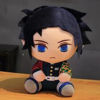 1 vnt. 20/30 cm animacinių filmų Demon Slayer pliušiniai žaislai Kawaii Kamado Tanjirou Agatsuma Zenitsu Kamado Nezuko iškamšos miela pagalvė 20cm