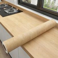55cm Pločio Medžio Rašto PVC Tapetai Durims, Spintai, Spintelėms, Stalui, Baldams Vandeniui Atsparūs Lipnūs Lipdukai Namų Dekoro Plėvelė 40x100cm