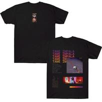 Tame Impala Marškinėliai Vintage Tame Impala Currents Grafiniai Marškinėliai Unisex Madingi Medvilniniai Marškinėliai Vasaros Naujas Dizainas Dovana Gerbėjams Marškinėliai XS juoda