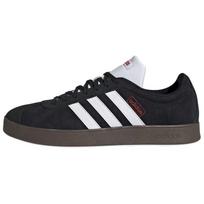 Adidas Vl Court Lifestyle Skate Batai 'Juodi Balti Guminiai' Sportbačiai HQ1801 35⅔