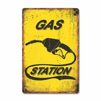 Klasikinis garažo plakatas Senovinis metalinis ženklas Automobilių servisas Metaliniai skardiniai ženklai Retro plokštelė Garažo įrankių parduotuvė Sienos meno dekoras 20x30cm