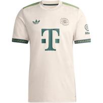 Adidas Originals FC Bayern 25/26 Wiesn marškinėliai Greitai džiūstantys Siuvinėti Patogūs Slim Fit Futbolo marškinėliai Vyrams marškinėliai JN6374 4XL