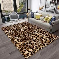 Leopardo rašto kilimai Svetainės grindų kilimėliai Miegamojo dekoras Kilimai miegamajam Kilimai svetainės dekoravimui Maison 40x60cm(15x23 in)