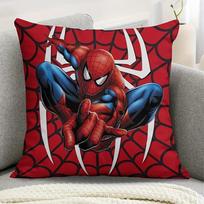 Spider-Man Design Spiderweb Red Pillowcase for Cozy Decor Sofa cushion cover, bedroom room home decoration 16x16Inch