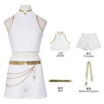 Rumi Zoey Mira Cosplay KPop Demonų Kostiumas Medžiotojai Moterys Juodas Auksinis Kostiumas Saja Berniukai Helovino Vaidmenų Žaidimo Apranga 110