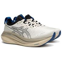 Asics GEL NIMBUS 27 Atsparus trinčiai Kvėpuojantis žemas sportinis - 1011C096-100 EU 39.5 sidabras/balta