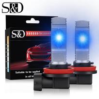 ICE BLUE 8000K H11 LED H8 HB4 9006 9005 HB3 automobilių LED lemputės belaidis turbo led rūko žibintas automatinis vairavimo žibintas 12V nauji mikroschemos H11 balta