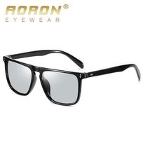 AORON fotochrominiai poliarizuoti akiniai nuo saulės Fashion Classic akiniai nuo saulės UV400 akiniai nuo akinimo vyrams Without Case