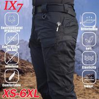 Naujos 6XL vyriškos armijos kelnės, atsparios vandeniui, aukštos kokybės taktinės kelnės, skirtos naudoti lauke, turistams skirtos sportinės kelnės. SIZE XXXL armijos žalia spalva